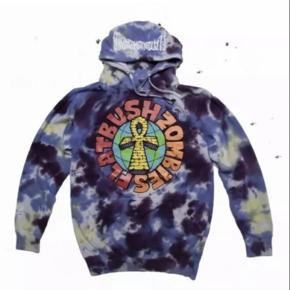 Flatbush Zombies Blueberry Crumble Tie Dye Hoodie